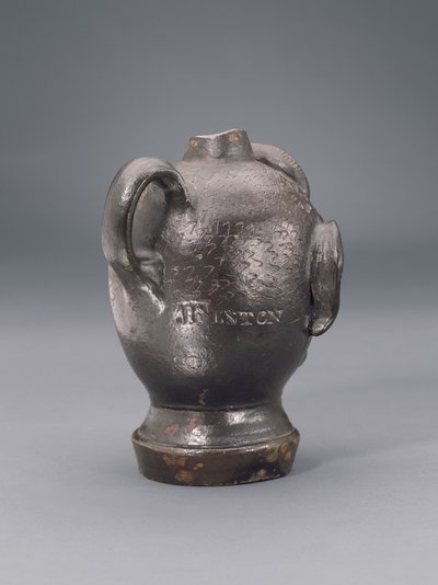 Jug (in form of a human head), 1810-1840 by Jonathan Fenton